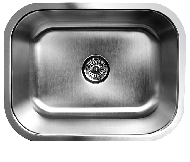 Tarja de submontar ECLIPSE SESE2318 Inox - Cubimas