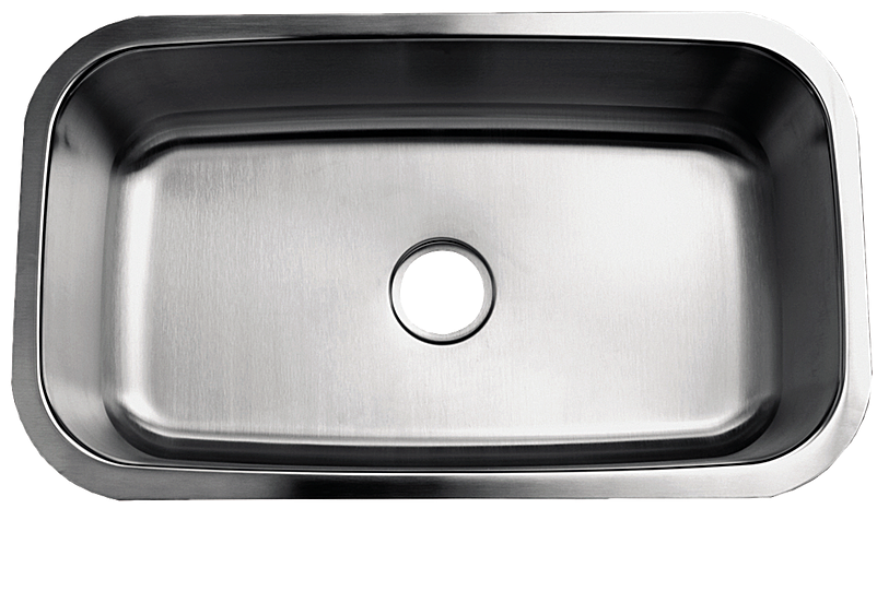 Tarja de submontar ECLIPSE SESE301 Inox - Cubimas